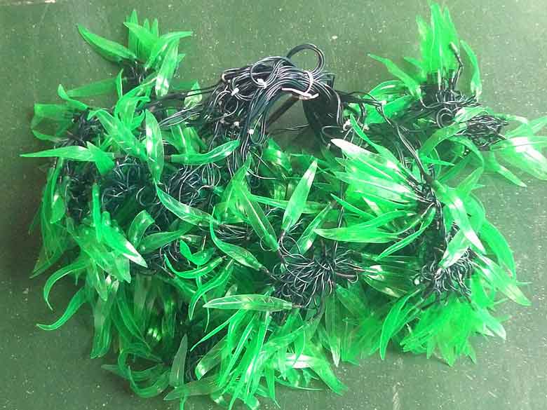 3x2m green willow led curtain lights