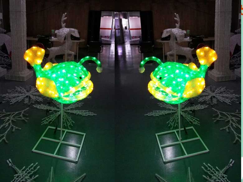 3D LED DECORATION ANGLER FISH