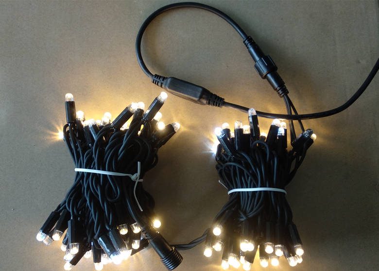 IP65 10M 120LED WARM STRING LIGHTS AND WHITE
