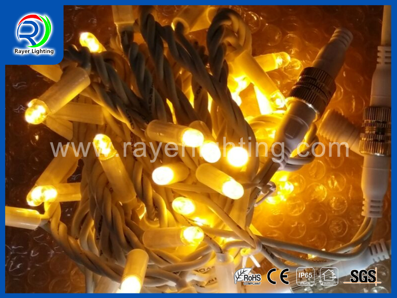 string lights rubber cable for outside