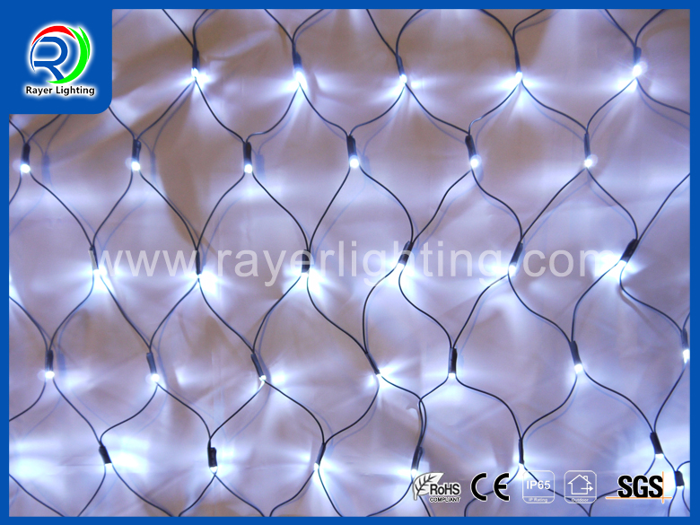 2.4mx1.2m warm white led Christmas net lights
