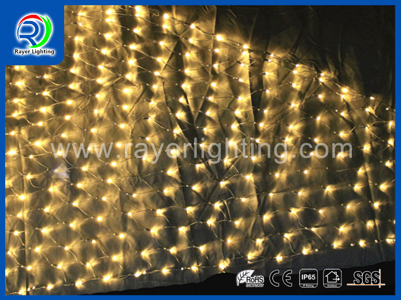WARM WHITE TRIANGLE LED NET LIGHTS