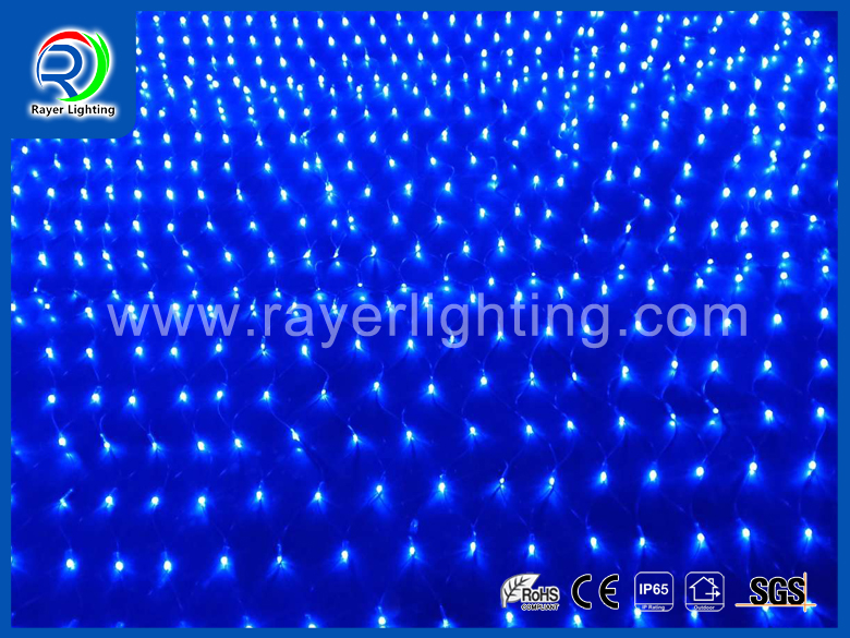 BLUE LED NET LIGHTS 4x4m